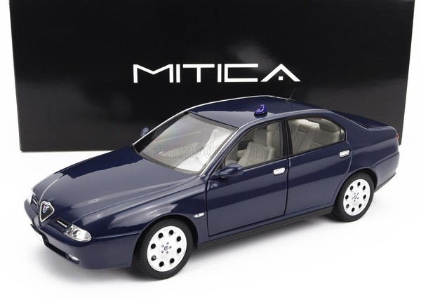Mitica 1/18 Alfa Romeo 166 Decals Carabinieri Gdf Polizei 1998 Statisches Modell-image