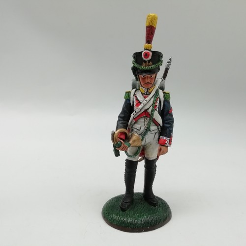 Base Del prado figurine repeinte Bugler French Line Infantry 1809 - 第 1/4 張圖片
