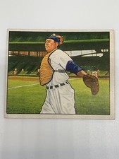 1950 Bowman Mickey Owen #78 EX Set Break #D41
