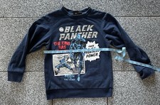 Youth Marvel Superheros Black Panther Crewneck Size Medium Color Navy 