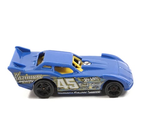 Hot Wheels 2013 #125 HW Racing Track Aces MAXIMUM LEEWAY Blue Variant MINT - Picture 4 of 9