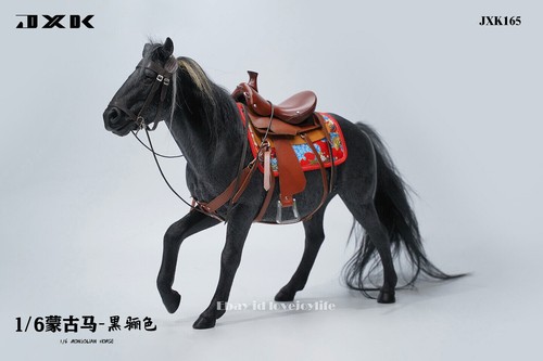 JXK 1/6 Mongolian Horse Model Animal Mongolica Figure Gift Toy Collector Decor - Picture 59 of 75