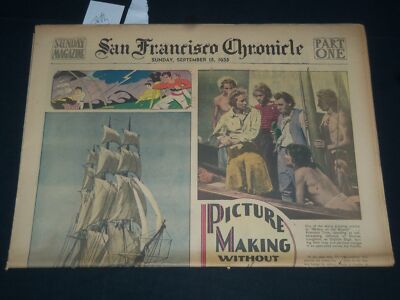 1935 SEPT 15 SAN FRANCISCO CHRONICLE SUNDAY MAGAZINE SECTIONS - COMICS - NP 3709