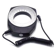 LED 48 Macro Ring Light Continuous Semi or Full Light Stable Light with Adapters