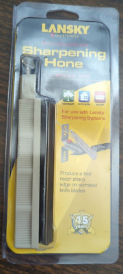 Lansky Leather Stropping Polishing Hone for Final Polishing, Medium Grit 800