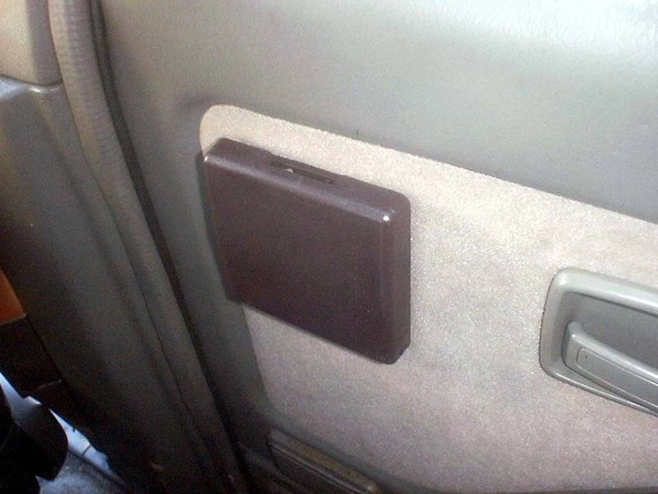 PACK 2 PORTAVASOS PLEGABLE NEGRO PORTAVASOS VOLVO 850 240 740 760 780 XC70  Foto 4 de 4