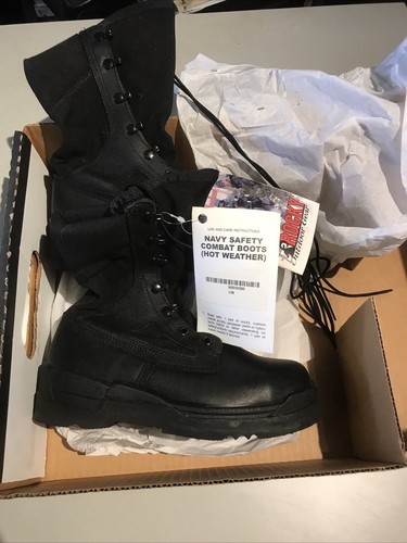 Us Army Rocky Heiß Wetter Kampf Stiefel Gr 6 XW
