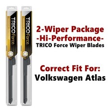 Hi-Performance 2-pk Wipers fits 2018+ VW Volkswagen Atlas - 25260/220
