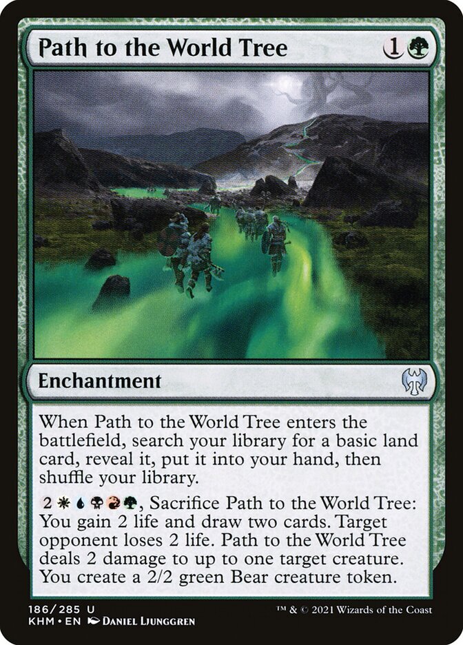MTG Magic the Gathering Path to the World Tree (186/551) Kaldheim