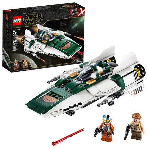 ペカキング LEGO Star Wars The Rise of Skywalker Resistance A Wing Starfighter