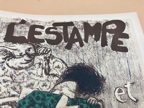 Pierre Bonnard Lithograph "L'estampe et L'affiche" - FREE SHIPPING! - Picture 2 of 11