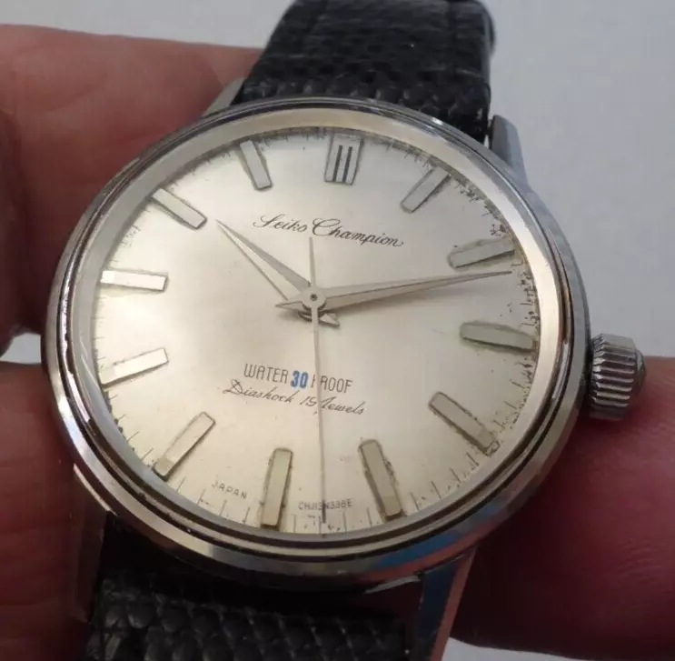Seiko Champion Sea Horse C1961 Vintage Man s Watch J13040 O