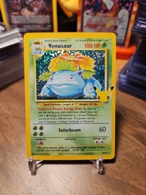 Venusaur 15/102 Celebrations Pokémon TCG Holo Rare