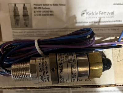 #ad Kidde Fenwal Tank Pressure Switch P N 06 118263 001 $275.00
