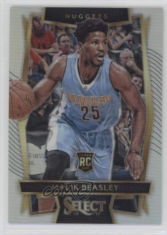 2016-17 Panini Select Concourse Silver Prizm Malik Beasley #56 1c6