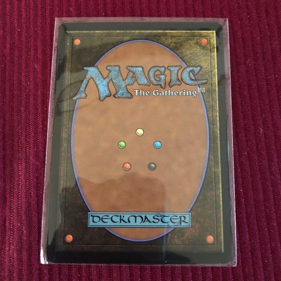 MTG Tunnel Ignus Error Card Mirrodin Japanese Clump Error Used - Image 2 of 4