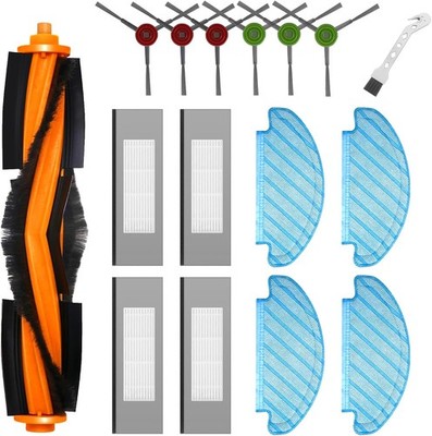 Fixbetter Zubehörset 16tlg für Yeedi Vac Max/Hybrid/2 Pro & Deebot T8