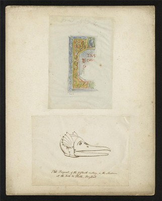 Friedrich Wilhelm Fairholt - Antike Zeichnungen - Brüssel Belgien Studien
