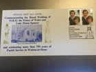 GB STAMPS RARE FIRST DAY COVER 1981 ROYAL WEDDING WATTON AT STONE OFFICIAL