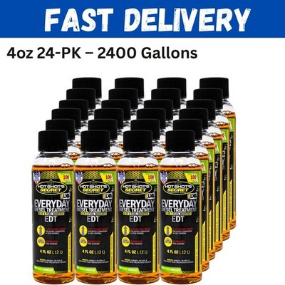 Diesel Fuel Additive 4 oz Injector Cleaner Hot Shot Secret EDT 24-PK