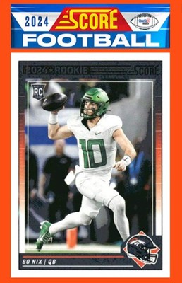 2024 SCORE NFL Denver Broncos Team Set Bo Nix RC 332 John Elway