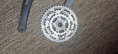 Shimano XTR FC-M951 crankset, pedivella, 175, molto bella - Foto 4 di 7