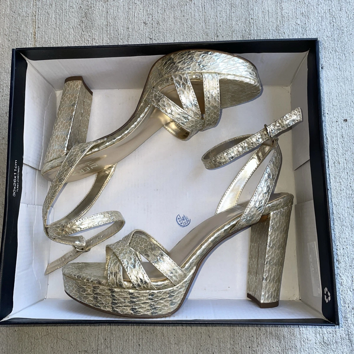 Naturalizer Block Gold Heels for Women for sale | eBay