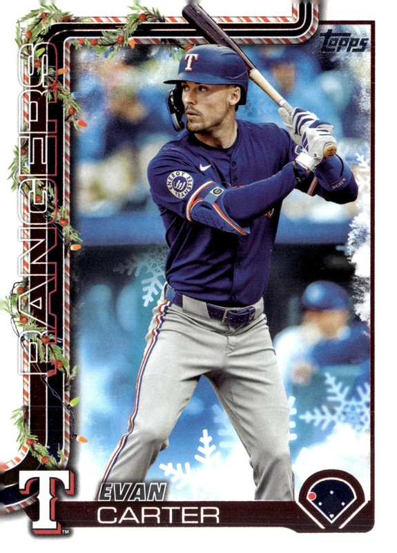 2025 Topps Holiday Evan Carter #H2