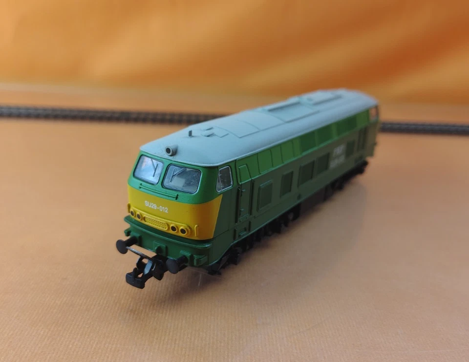 Piko HO Gauge DB Class 218 in PKP Polish Livery - Boxed: Wrong Box & Re-Liveried - Image 2 of 4