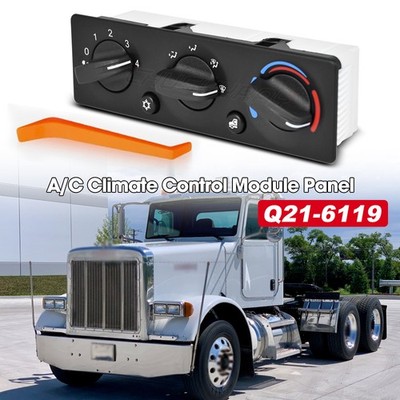 Heater A/C Climate Control Module Panel Q21-6119 For Peterbilt Truck New