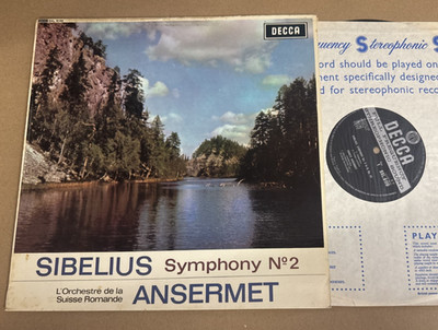 SXL 6100 Sibelius Symphony No. 2 Ansermet OSR W/B