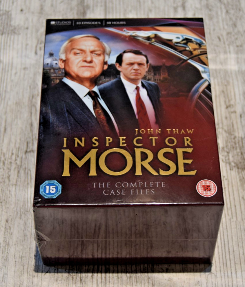 Inspector Morse : The Complete Case Files DVD Region 2 NEW & SEALED - Free P&P