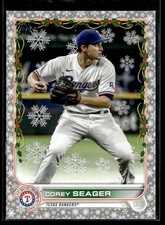 2022 Topps Holiday Metallic Snowflake #HW134 Corey Seager