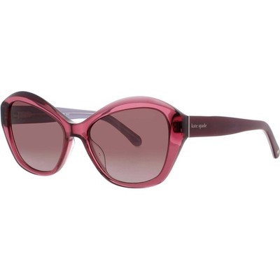 Kate Spade Women's Sunglasses Red Plastic Full Rim Cat Eye Frame AGLAIA/S C9A/3X