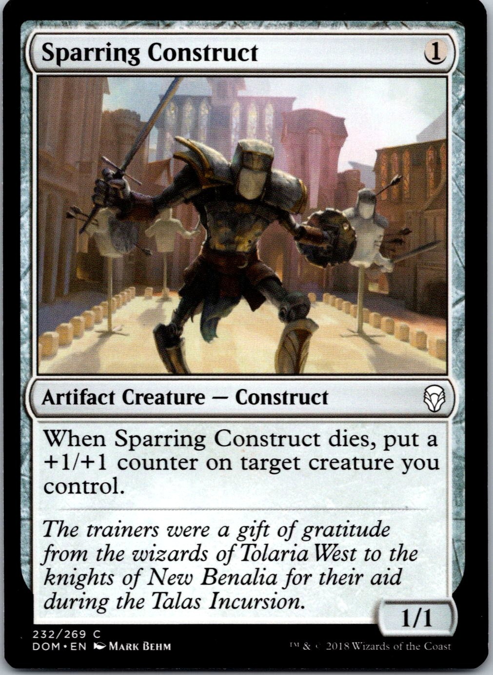 Sparring Construct Dominaria Regular 