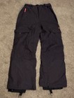 Foursquare Men's Snowboard Snow Pants Size S Black Waterproof 10K with liner — photo 1