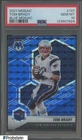 2021 Panini Blue Mosaic Prizm #137 Tom Brady Patriots 31/99 PSA 10 GEM MINT