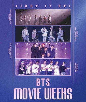BTS MOVIE WEEKS 1~4週 特典 セット BTS Movie Weeks JAPAN Limited Admission Original Stickers Off-Shot