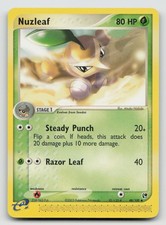 Nuzleaf 48/100 Uncommon Sandstorm Pokemon LP on eBay