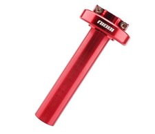 Red Motorcycle Throttle Assembly Short Stroke Twist Throttle for Dirt Bike