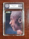 MICHAEL JORDAN 1997-98 UD COLLECTOR'S CHOICE NBA CARD #387 GRADED  MINT 9