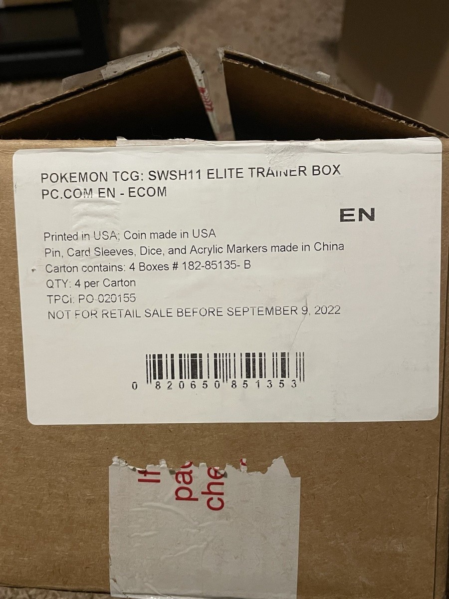 Lost Origin Pokemon Center ETB Empty Box (NoEtbs) | eBay