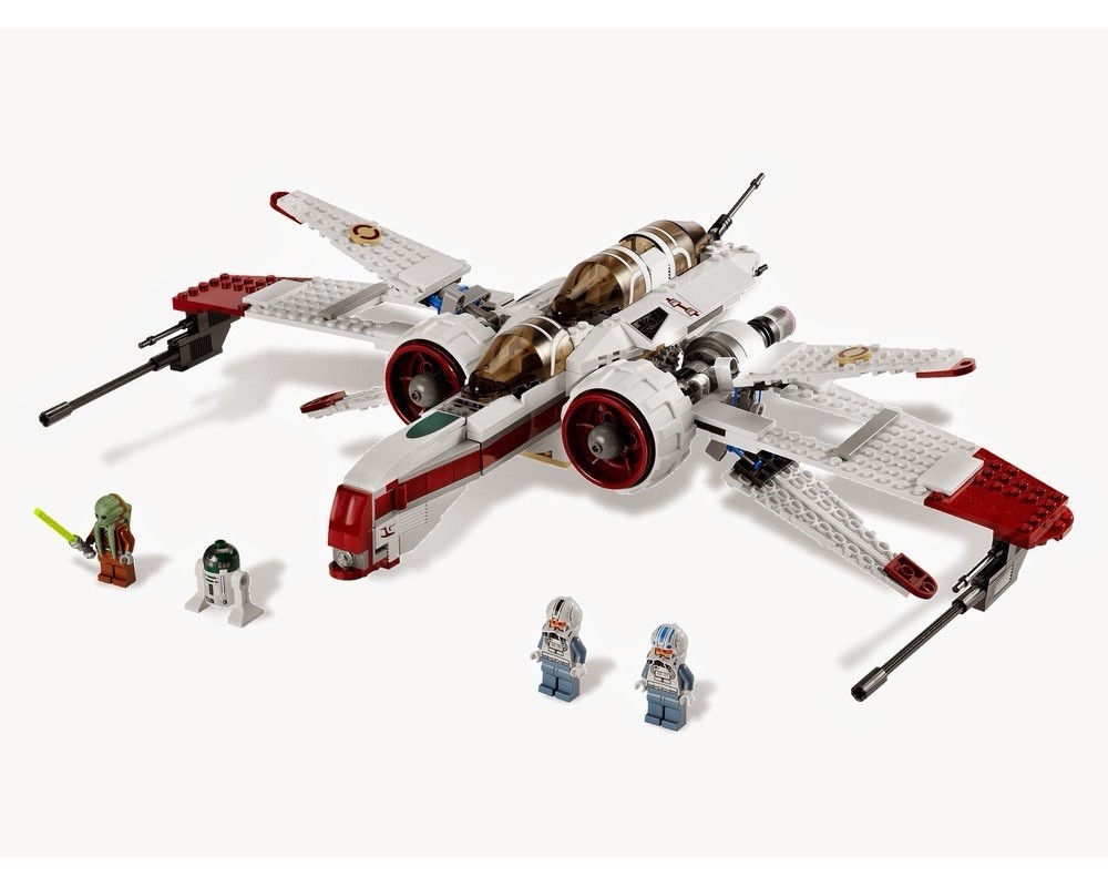LEGO Star Wars: ARC-170 Starfighter (8088) Missing 3 Figs