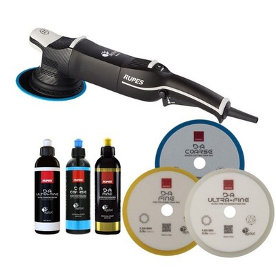 RUPES Advanced Polishing Kit - LHR21ES + D-A Coarse-Fine-Ultra Fine System