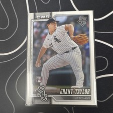 2026 Topps Series One Grant Taylor #49 Chicago White Sox  Baseball Card