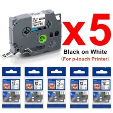 TZe-231 TZ-231 TZe  Label Tape For Brother P-Touch 12mm Laminated White PT-H101C