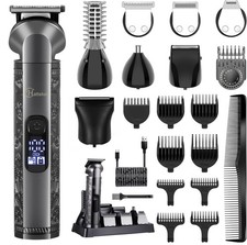 8-in-1 Multi-Functional Grooming Kit for Men Beard Trimmer for Men Hair Clipp...