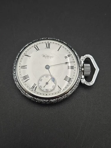 1919 Waltham P.S. Bartlett Pocket Watch - 16s, 17J, Working