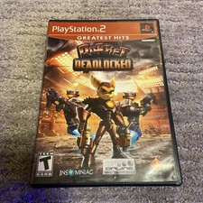 Ratchet Deadlocked PS2 PlayStation 2 No Manual Tested Fast ShippingGreatest Hits
