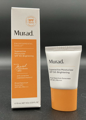 Murad Environmental Shield Superactive Moisturizer SPF50- Travel Sz 10ml/.33floz